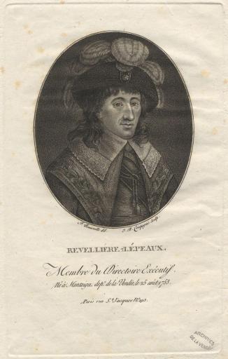Louis-Marie de La Révellière-Lépeaux (1753-1824) / F[rançois] Bonneville del. ; J[ean]-B[aptiste] Compagnie sculp.